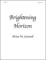 Brightening Horizon Concert Band sheet music cover